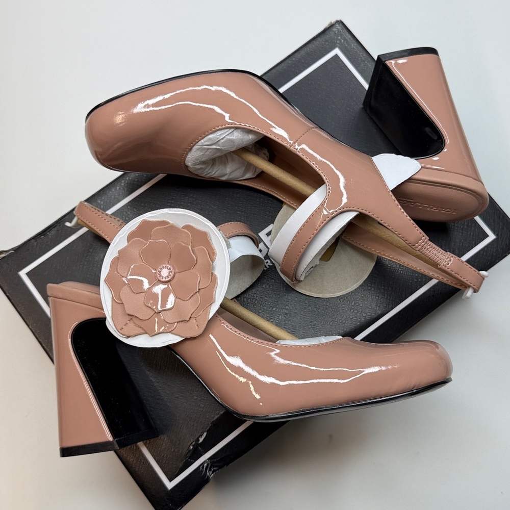 Karl Lagerfeld Paris Women’s Pierra Slingback Pumps- Size 8.5 - Picture 8 of 11